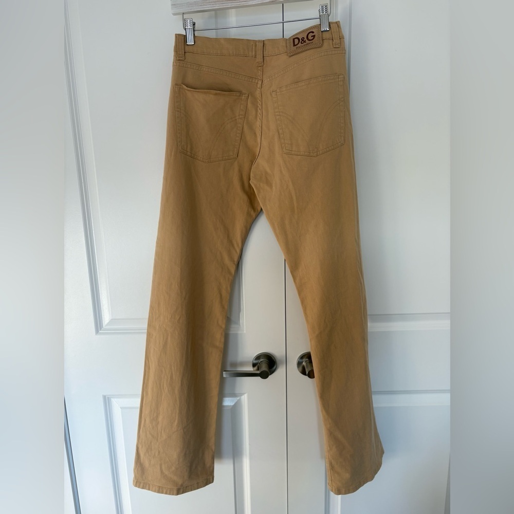 D&G Men’s Cotton Pants – Khaki Tan - Picture 3 of 14